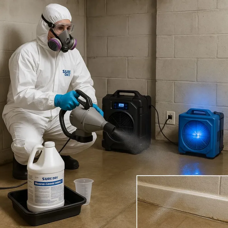 Sanitization and Odor Removal process in South Hill, NY