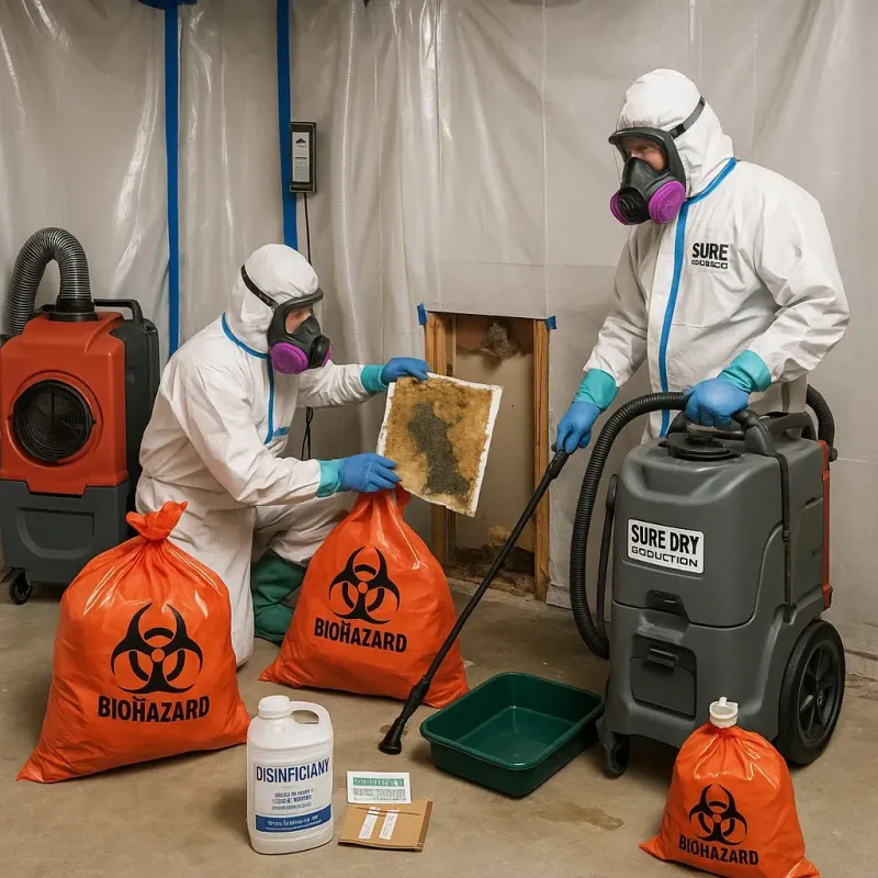 Contaminated Water Handling Protocols process in South Hill, NY