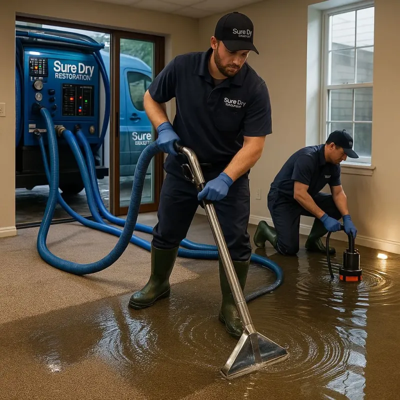Water Extraction and Removal process in South Hill, NY